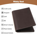 Jack&Chris Leather Passport Holder, Handmade Passport cover, Travel Wallet Cover Case for Men and Women, Leather Travel Documents Organizer Protector, JC107 by TinyTreasures Baby Boutique