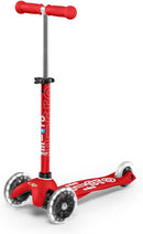 Micro Kickboard Mini Deluxe LED Three-Wheeled Lean-to-Steer Swiss-Designed Micro Scooter by TinyTreasures Baby Boutique