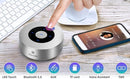 XLEADER Mini Bluetooth Speaker (Gift Box Packed) Portable Speakers Bluetooth Wireless with Micro SD Card Slot, Mic, Aux Input, Touch Screen, 12H Playtime, Small Speaker for Laptop Office Yoga,Silver by TinyTreasures Baby Boutique