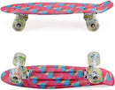 Skateboards Complete 22 Inch Mini Cruiser Retro Skateboard for Kids Boys Youths Beginners by TinyTreasures Baby Boutique