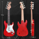 16inch Mini Guitar Toy for Kids and Beginners, Electric Guitar with Strap for Toddlers and Boys and Girls Instrument Toys by TinyTreasures Baby Boutique