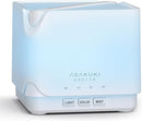 ASAKUKI Essential Oil Diffuser, Multifunctional Ultrasonic Aromatherapy Fragrant Oil Vaporizer Humidifier with Timer, Auto-Off Safety Switch, and 7 LED Light Colors, 700 ml (White) by TinyTreasures Baby Boutique