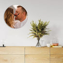 Generic Custom Clocks for Walls Personalized Picture Hanging Time Clocks That PVC Customized Round Silent Clock for Living Room Creative, 12inch-30cm by TinyTreasures Baby Boutique