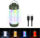 Wurkkos CL01 Camping Lantern Rechargeable, 550LM Waterproof Tent Light with Magnet Base, Up to 300H Runtime,Portable Lantern Flashlight with RGB light,Emergency Camp Light for Hurricane,Hiking,Camping by GreenHaven Gardens