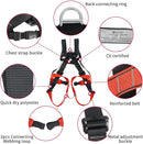 NewDoar Climbing Harness CE Certification Rock Climbing Rappelling Equipment Body Guard Protect Rappelling Rescuing Equip by TinyTreasures Baby Boutique