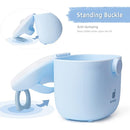 Termichy Baby Formula Dispenser, Portable Milk Powder Dispenser Container with Carry Handle and Scoop for Travel Outdoor Activities with Baby Infant, 8.8OZ, 0.55LB, 250g, 500ml (Light Blue) by TinyTreasures Baby Boutique