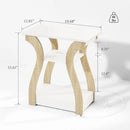 End Table with Charging Station, Side Table with USB Ports and Outlets, Nightstand, 3 Tier End Table with Storage Shelf for Living Room, Bedroom (White) by CozyNest Decor