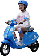 Kids Motorcycle, 2 Wheel Electric Motorcycle for Boys Ages 8-14, 24V Ride on Toys with Music, Story, Headlight, 3 Speed Options, Up to 60min Ride Time, for Riders up to 143 lbs, Easy Assemble by TinyTreasures Baby Boutique