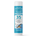 Badger Mineral Sunscreen Face Stick SPF 35, 97% Organic Unscented Zinc Oxide Travel Sunscreen, Coral Reef Safe Travel Size Stick, .65 oz by TinyTreasures Baby Boutique