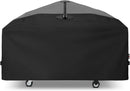 Unicook 75 Inch Griddle Cover for Blackstone 36 Inch Cooking Station with Hood, Large Flat Top Grill Cover with Sealed Seam, Heavy Duty Waterproof, Includes Support Pole by GreenHaven Gardens