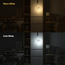 Kintion Night Light, Dimmable 8 Color Portable LED Night Light, 1800mAh Rechargeable Nursery Light Lamp, Soft Eye Caring Warm White, White, Red, Blue, Green Color Lighting for Sleep Aid (White, 2pcs) by TinyTreasures Baby Boutique