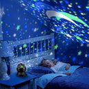 MOKOQI Star Projector Night Lights for Kids with Timer, Toys for 2-5-14 Year Old Boys Room Lights for Kids Glow in The Dark Stars Moon for Child Sleep Peacefully, Birthday Gifts for Boys-Black by TinyTreasures Baby Boutique