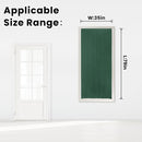 Blackout Curtains for Bedroom Stick On Curtains Window Shades Pull Down Blackout Window Cover No Drillng Self Adhesive Curtains No Rod Small Curtain, 35" W X 79" L, Dark Green, 1 Panel by TinyTreasures Baby Boutique