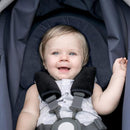 COOLBEBE Upgraded 3-in-1 Babybody Support for Newborn Infant Toddler - Extra Soft Car Seat Insert Cushion Pad, Perfect for Carseats, Strollers, Swings, Black by TinyTreasures Baby Boutique