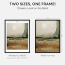 Homeforia Black Wooden Frame 18x24, High End Oak 18x24 Wood Picture Frames with Mat 16x20 Photo, 18 x 24 Poster Frame Matted to 16 by 20 Print, 24x18 Hanging Frames, Tempered Glass, Wall Kit, Set of 1 by CozyNest Decor