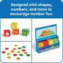hand2mind Numberblocks Add It Up Mini Market, Grocery Store Playset, Math Toys for Kids 3-5, Counting Toys, Learning Money, Numbers for Toddlers, Mini Shopping Cart, Pretend Play Figure Playset by TinyTreasures Baby Boutique