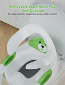 Potty Training Seat with Step Stool Ladder, Potty Training Toilet Seat with Soft Seat Splash Guard, Adjustable Height, 2 in 1 Potty Seats for Toddlers Kids Boys Girls by TinyTreasures Baby Boutique
