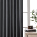 Joydeco Blackout Curtains 108 Inches Long for Bedroom, Thermal Insulated Black Out Curtains 2 Panels Set, Room Darkening Drapes for Living Room Window Rod Pocket Back Tab (W52 x L108 Inch, Dark Grey) by TinyTreasures Baby Boutique