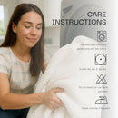 Salt Earth GOTS Certified 100% Organic Cotton Throw Blanket,108"X90" Waffle Blankets & Throws for Bed, Throw Blanket for Couch, Modern & Cozy Blanket, All Season, Comfy & Soft Blanket(Charcoal Grey) by TinyTreasures Baby Boutique