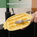 Haakaa Baby Popsicle Mold - Baby Food Maker & Breastmilk Teething Freezer Tray - BPA Free Silicone-Yellow by TinyTreasures Baby Boutique