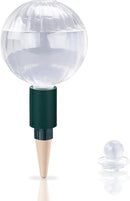 23 oz Extra Large Plant Watering Globes Top Fill, Clear Glass Water Bulbs with Terracotta Spikes Stake, Vacation Slow Release Self Watering Planter Insert, Automatic Drip Device, 1 Pack by GreenHaven Gardens