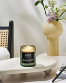 M&SENSE Bamboo Peony Spring Jar Candles for Home Scented Natural Organic Soy Candle Gifts for Women, 7.05oz 50 Hour Hours Burn Fresh Smelling Aromatherapy Gifts for Stress Relief by CozyNest Decor