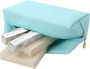 Bridesmaid Proposal Gifts Letter Cosmetic makeup bag bulk for Wedding Party Favors Bachelorette party decorations Toiletry Organizer Bag Makeup Case Gift (8, White&Black) by TinyTreasures Baby Boutique