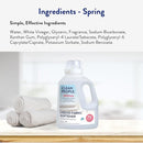 The Clean People Liquid Fabric Softener - Softens & Removes Static Cling - Vegan (100 Fl Oz, Spring) by TinyTreasures Baby Boutique