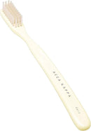 Acca Kappa Vintage White Toothbrush Soft Nylon Bristles Retro-Style Ergonomic Handle by CozyNest Decor