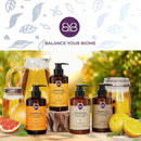 BALANCE YOUR BIOME Kombucha Glass-Skin Moisturizing Body Wash, K-Beauty,Fermented soybean, barley, Pear Juice, Pomegranates,12 Vitamins, Nurishing, Cleansing, 16.9 fl.oz.500ml, No Silicone by TinyTreasures Baby Boutique