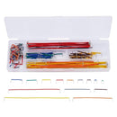 276Pcs Breadboard Jumper Wires Kit, 2Pcs 830 Breadboards + 2Pcs 400 Breadboards + 2Pcs Color-Coded 170 Breadboards + 140Pcs U-Shape Jumpers and 2x65Pcs Flexible Wires for Arduino, Raspberry Pi, STEM by TinyTreasures Baby Boutique
