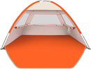Gorich Beach Tent Sun Shelter for 3/4-5/6-7/8-10 Person with UPF 50＋ UV Protection, Lightweight & Easy Setup Beach Shade Canopy, Portable Beach Shade Tent Beach Cabana by TinyTreasures Baby Boutique