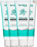 SprinJene Natural Total Care Fluoride Free Toothpaste for Strong Teeth & Gums - Natural Toothpaste to Soothe Dry Mouth & Freshen Breath | 4 Pack by CozyNest Decor
