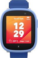 XPLORA X6 Play - Watch Phone for Children (4G) - Calls, Messages, Kids School Mode, SOS Function, GPS Location, Camera and Pedometer – (Subscription Required) (Blue) by TinyTreasures Baby Boutique