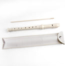 Recorder Instrument for Beginner Kids Adults,8-Hole Soprano Descant Recorder Music Flute with with Cleaning Rod & Leather Case For School Student Home Entertainment(2-Carved White) by TinyTreasures Baby Boutique