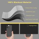Portable Blackout Shades (118" x 57") 100% Blackout Material Temporary Blackout Blinds/Curtains for Baby Nursery, Bedroom, Window, Dorm Room, Office or Travel Use by TinyTreasures Baby Boutique