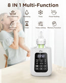 Bear Baby Bottle Warmer, Milk Warmer Breastmilk Bag Formula Fast Warming for New Born Baby Bottles, with Time Temp Control Automatic Shut Off at Home Use by TinyTreasures Baby Boutique