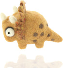 Woolbuddy Needle Felting Kit - Felted Dinosaurs for Beginners, Adults & Kids, Includes Wool, Pad, 4 Needles, and Instructions by TinyTreasures Baby Boutique