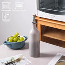 Sweejar Large Ceramic Olive Oil Dispenser Bottle, Opaque Oil Cruet Protects Oil to Reduce Oxidation, Storage Oil, Vinegar, Soy Sauce & Other Liquids, Pack of 1, 24 Fl Oz (Gradient Fog Gray) by CozyNest Decor