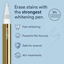 Auraglow Extra Strength Teeth Whitening Pen, 9% Hydrogen Peroxide, 40+ Whitening Treatments, Whitens Teeth Fast, No Sensitivity, 4mL by CozyNest Decor