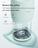 Papablic Pro Portable Bottle Warmer for Travel– Fast Heating, Steam Sterilizer, 30W Fast Charge, 5-Temp Control, Easy-Clean Wide Mouth, Baby Milk Warmer for Breastmilk & Formula, Almond Rose by TinyTreasures Baby Boutique