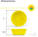 Re-Play 12 Oz. Toddler Bowls for Snack and Everyday Dining - Dishwasher and Microwave Safe - Made in USA - Set of 3-5.75" x 5.75" x 2" - Easter by TinyTreasures Baby Boutique
