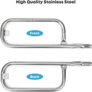 Stanbroil 17 Inch Grill Burner Tube for Weber Q1200, Q1000, Q100, Q120, Baby Q Gas Grill, 304 Stainless Steel 69957 Burner Tube for Weber 386001, 386002, 516002, 516001, 50060001, 51060001 by GreenHaven Gardens