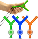 Gafly FlexiChew (Level 1, 2, 3) - Chew Necklaces for Sensory Kids - Autism Chew Toys Sensory with Three Levels of Hardness - Chewy Necklace Sensory - Silicone Made Chew Tubes for Kids by TinyTreasures Baby Boutique