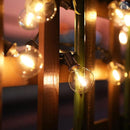 25Ft LED Outdoor String Lights Waterproof, Commercial Grade Patio String Lights with 27 G40 Warm White Bulbs, Hanging Outdoor Light for Backyard Wedding Garden Party Christmas Decorations-Black by TinyTreasures Baby Boutique