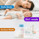 Digital Thermometer for Adults and Kids, No Touch Forehead Thermometer for Baby, 2 in 1 Body Surface Mode Infrared Thermometer with Fever Alarm and Instant Accuracy Readings by TinyTreasures Baby Boutique