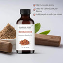 Majestic Pure Sandalwood Essential Oil with Glass Dropper - 1 Fl Oz - 100% Pure and Natural Sandalwood Oil - Premium Grade Essential Oils for Diffuser, Aromatherapy, Soap and Candle Making by CozyNest Decor