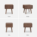mopio Ensley Nightstand, Side Table, End Table, Mid Century Modern Nightstand with Drawer, Bedside Tables, Small Nightstands with Storage, for Living Room, Bedroom (Single) by CozyNest Decor