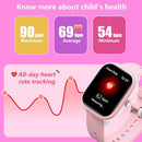 Kids Wach for Girls Boys 6-15 Year Old - Smart Watch for Kids 1.8" Fitness Tracker,No Phone Needed,Pedometer Sleep Monitor Heart Rate Waterproof,Puzzle Game for Girls Boys Teens Birthday Gift (Pink) by TinyTreasures Baby Boutique