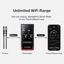 Smart Bluetooth Wireless Meat Thermometer: Standalone Base, WiFi Unlimited Range, 6 Sensors with NIST Certified Accuracy, 2 Probes for Kitchen, BBQ, Grill, Oven, Smoker, Rotisserie by TinyTreasures Baby Boutique